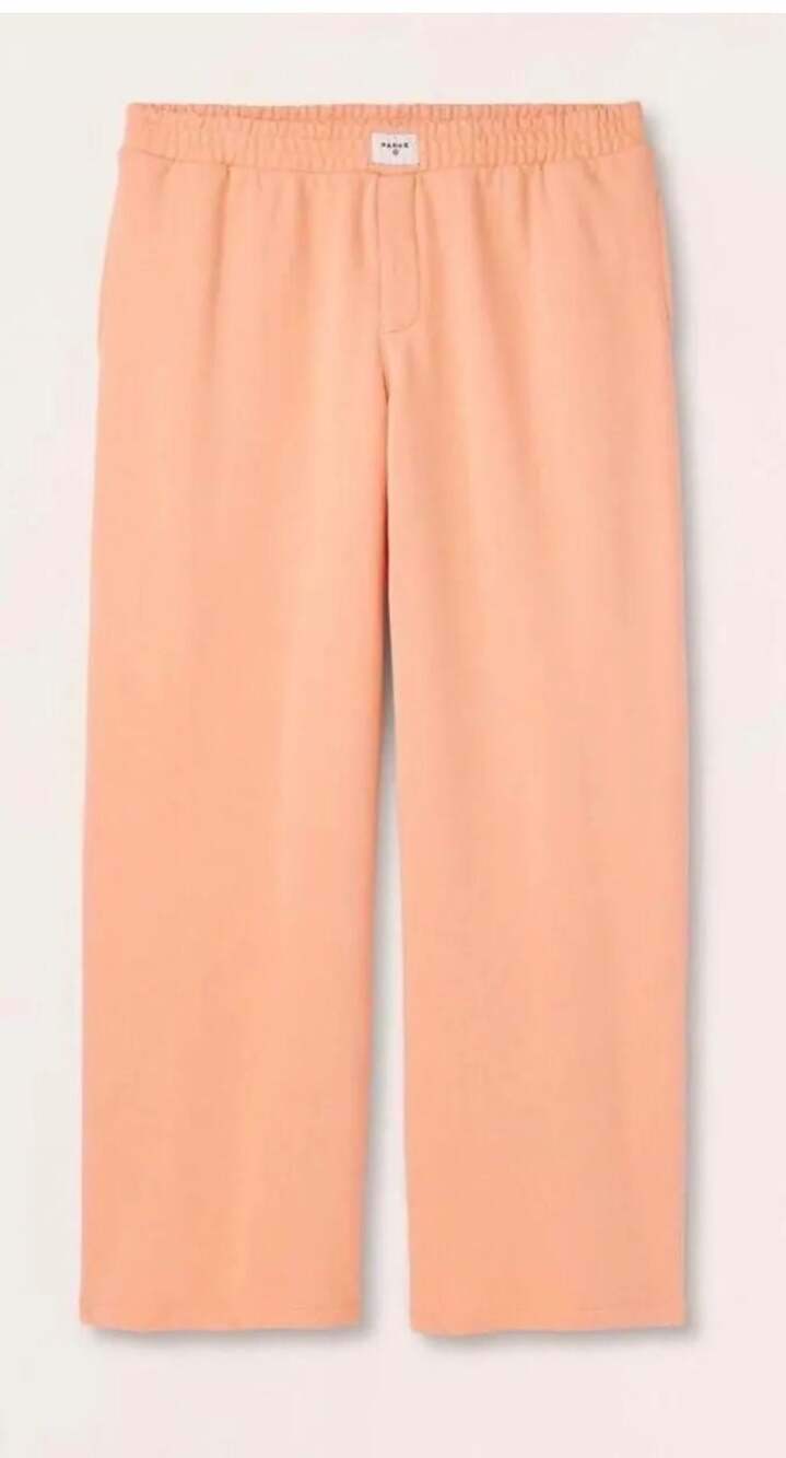 031 Parke Wide Leg Sweatpants Peach